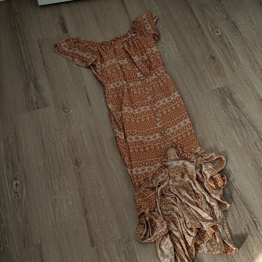 Off shoulder dress- VICI dolls